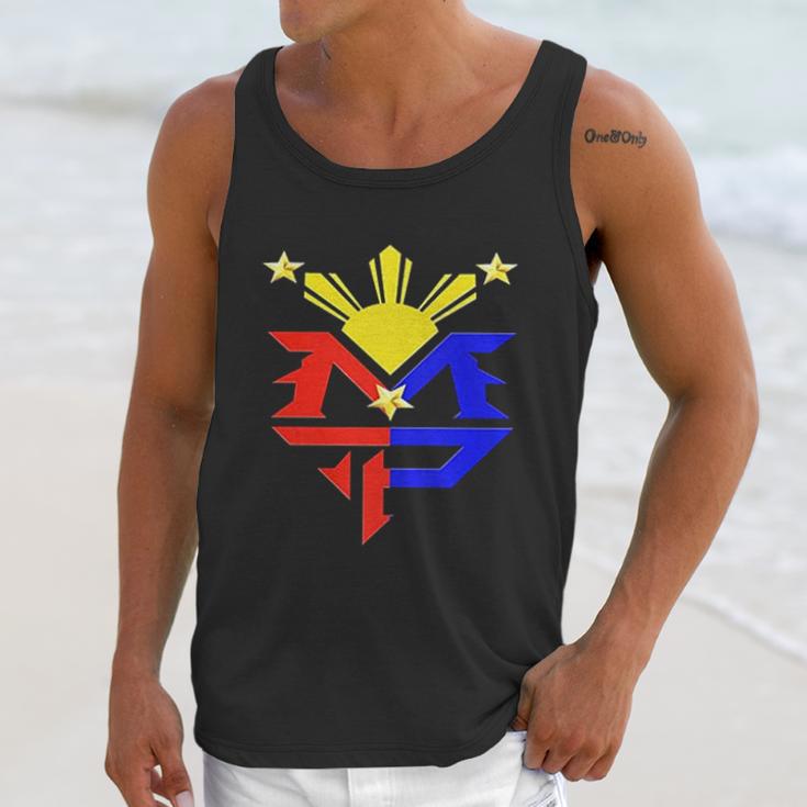 Manny Pacquiao Flag Sun Symbol Men Tank Top