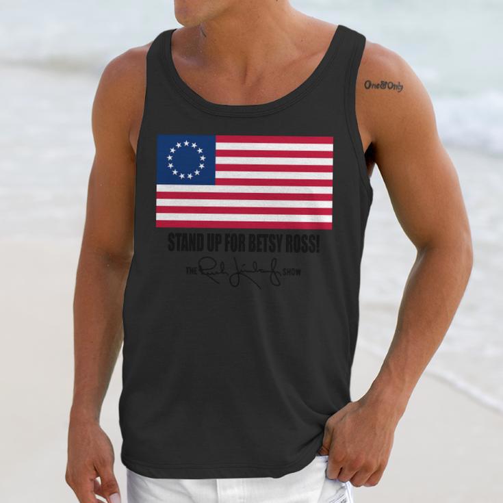 Rush Limbaugh Betsy Ross Flag Men Tank Top