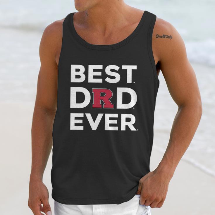 Rutgers Scarlet Knights_Best Dad Ever Men Tank Top