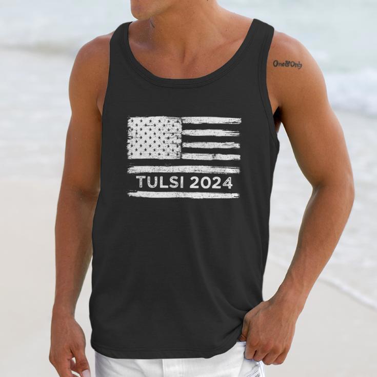 Tulsi Gabbard 2024 American Flag Men Tank Top