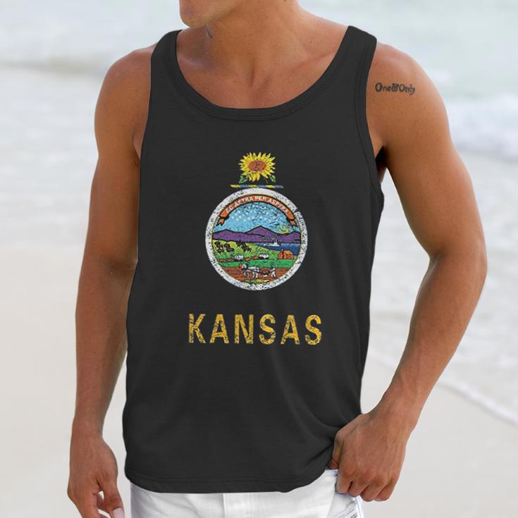 Ugp Campus Apparel State Flag Basic Cotton Men Tank Top