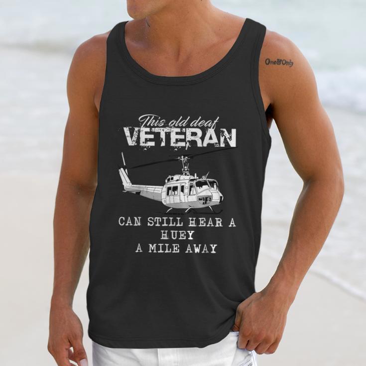 Uh1 Huey Helicopter Army Aviationveteran Graphic Design Printed Casual Daily Basic Men Tank Top