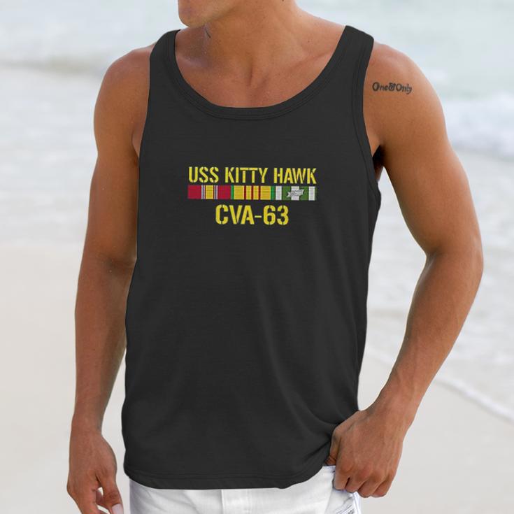 Uss Kitty Hawk Cva-63 Vietnam Veteran Men Tank Top