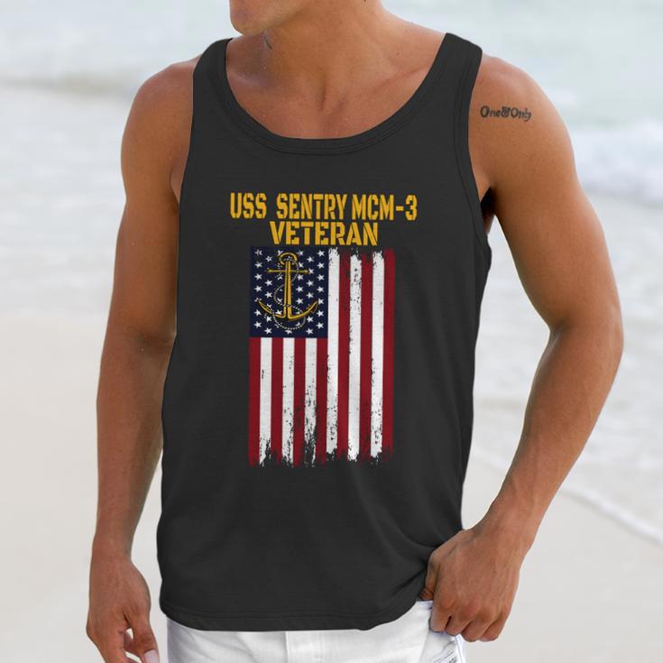 Uss Sentry Mcmgift3 Mine Countermeasures Ship Veterans Day Meaningful Gift Men Tank Top