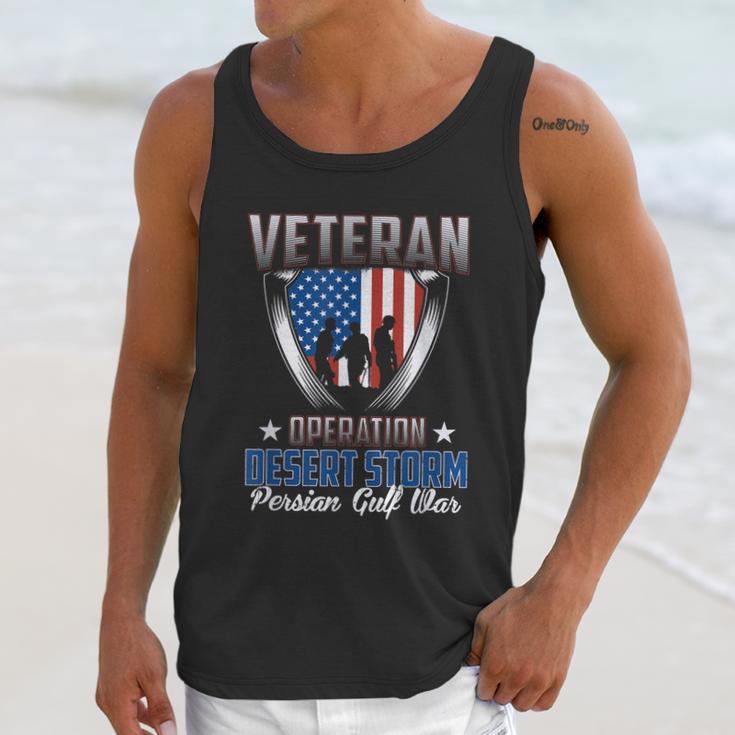 Veteran Operation Desert Storm Persian Gulf War Graphic Design Printed Casual Daily Basic Men Tank Top