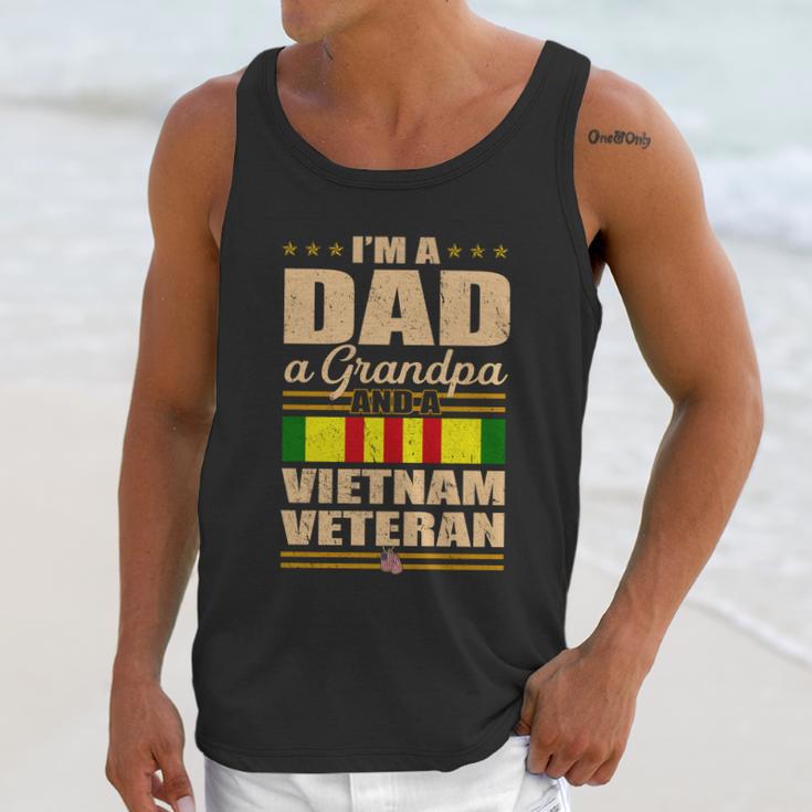 Veterans Day Im A Dad Grandpa And A Vietnam Veteran Meaningful Gift Graphic Design Printed Casual Daily Basic Men Tank Top