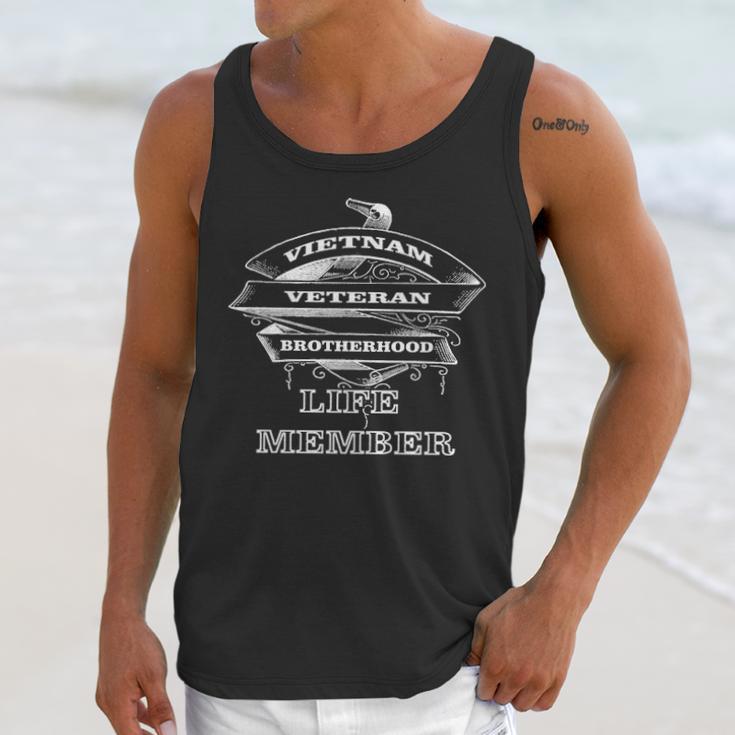 Vietnam Veteran Brotherhood Life Member Men Tank Top