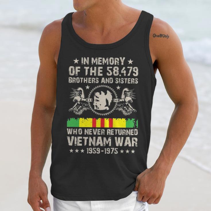 Vietnam Veteran In Memory The War Vietnam Men Tank Top