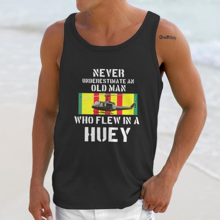 Vietnam Veteran VetUh1 Huey Helicopter Graphic Design Printed Casual Daily Basic Men Tank Top