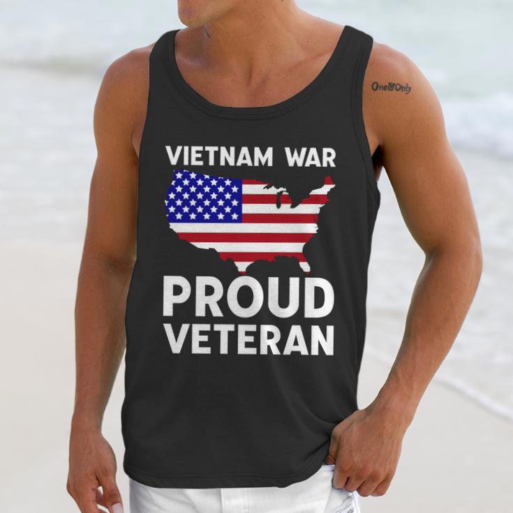 Vietnam War Proud Veteran Graphic Design Printed Casual Daily Basic Men Tank Top