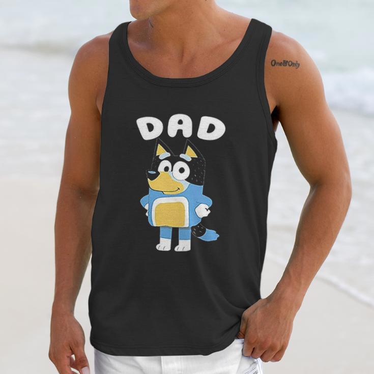 Vintage Bluey Dad Men Tank Top