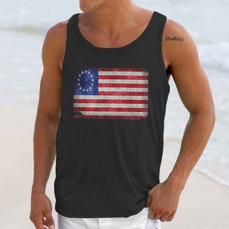 Vintage Flag American Victory 1776 Men Tank Top