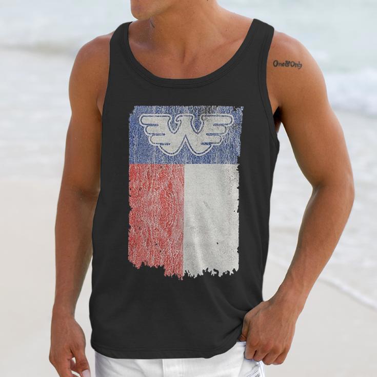 Waylon Jennings Texas Flag Men Tank Top