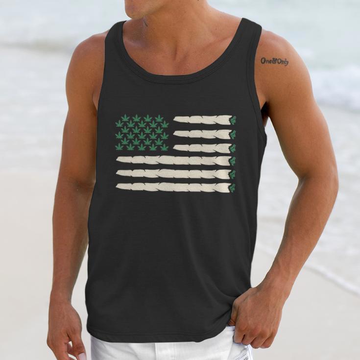 Weed Flag Men Tank Top