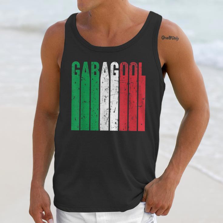 I Will Have The Gabagool Italy Flag Retro Vintage Men Tank Top