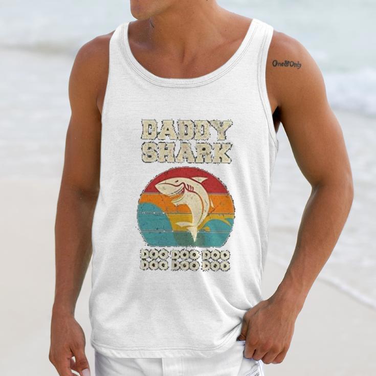 Become A Daddy Shark Men Tank Top