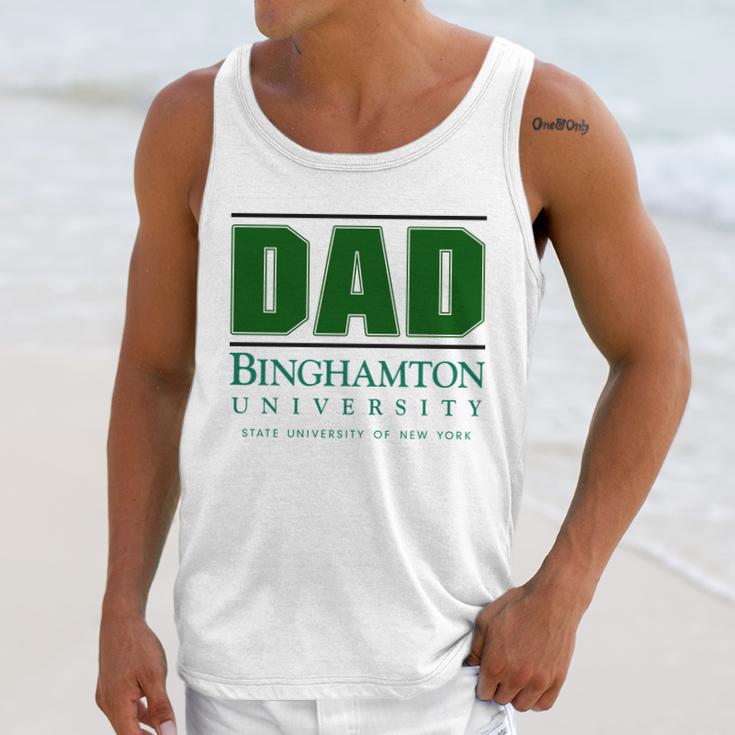 Binghamton University State University Of New York Proud Dad Parents Day Men Tank Top