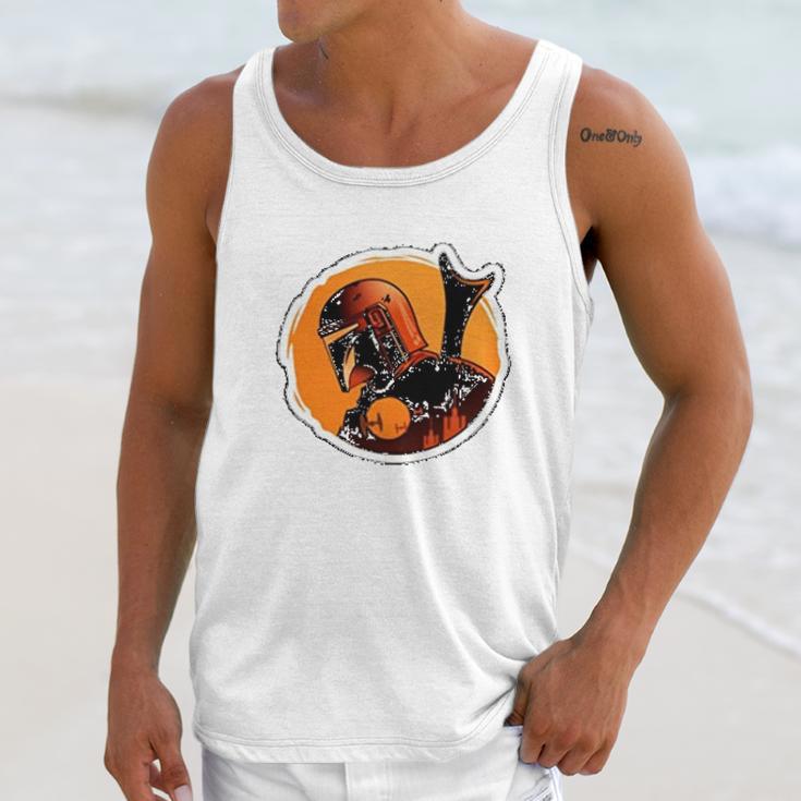 Dadalorian Mandalorian Design Dad Birthday Gifts Men Tank Top