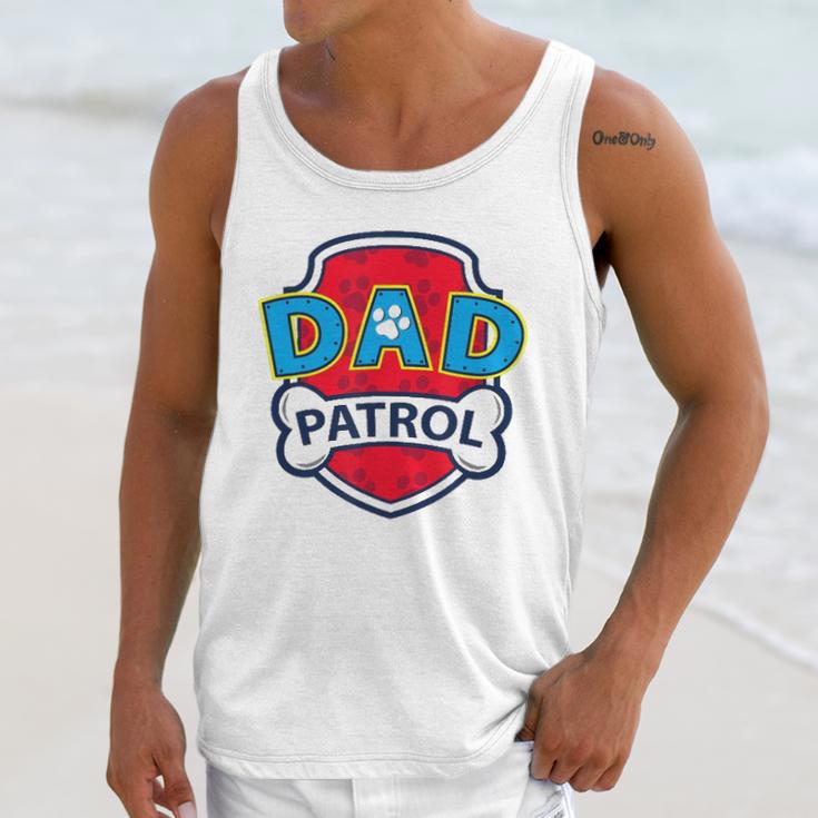 Funny Dad Patrol - Dog Dad Men Tank Top