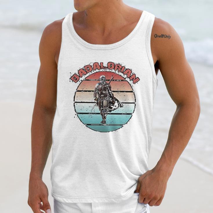 The Mandalorian Dadalorian Unique Gift Men Tank Top