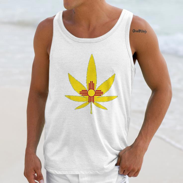 New Mexico Cannabis State Flag Men Tank Top