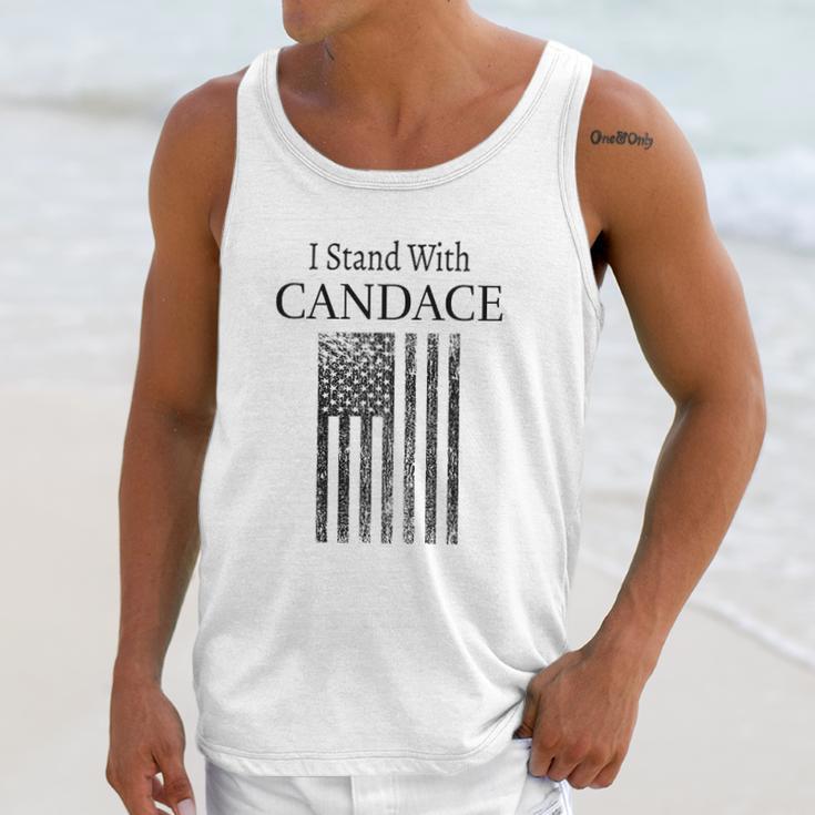 I Stand With Candace Patriot Usa Flag Red Pill Men Tank Top