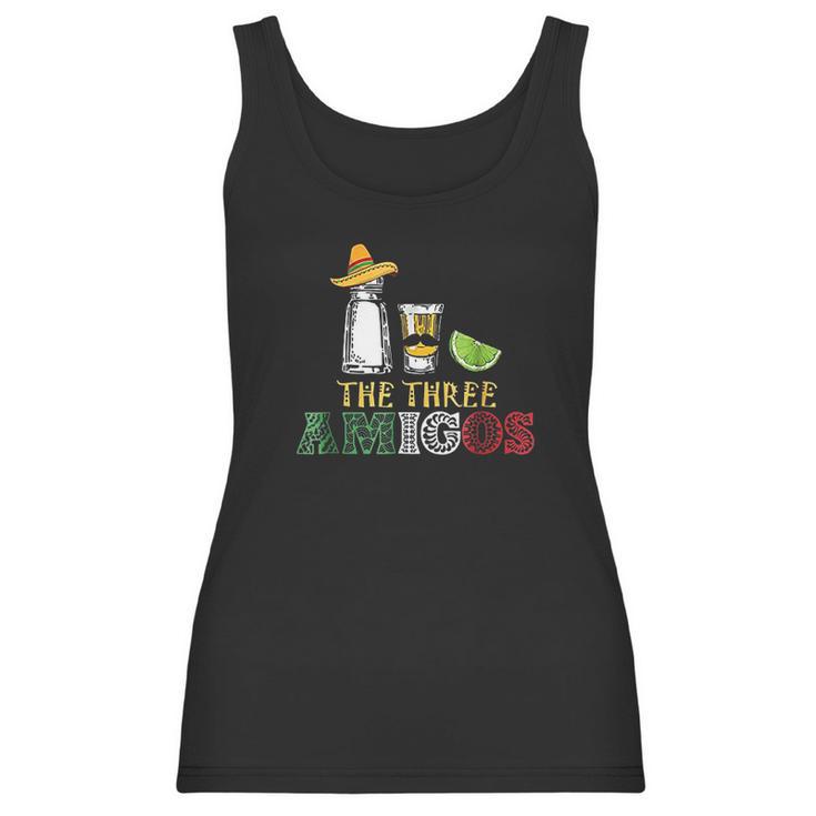 The 3 Three Amigos Salt Tequila Lime Women Tank Top