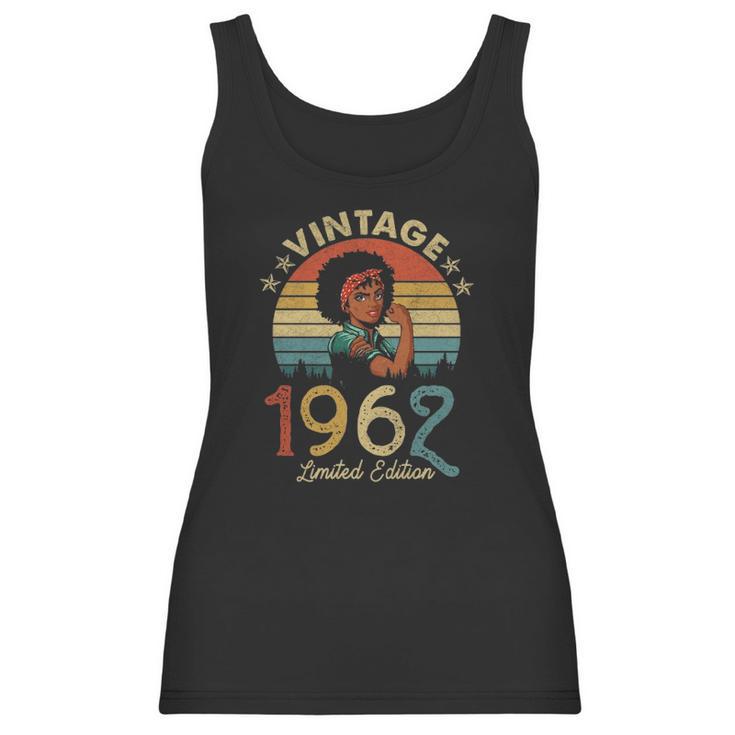 60 Years Old Vintage 1962 Made In 1962 60Th Birthday Women Women Tank Top