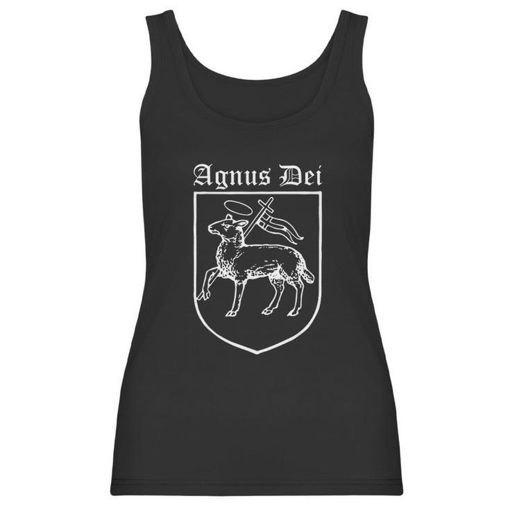 Agnus Dei Jesus Lamb Of God Traditional Latin Mass Gifts Women Tank Top