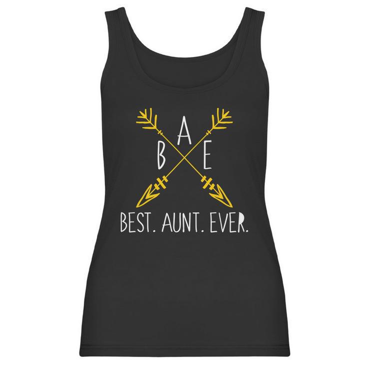 Bae Best Aunt Ever Arrows Logo Women Tank Top