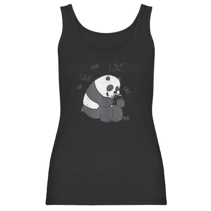 We Bare Bears Panda Like Like Like Women Tank Top