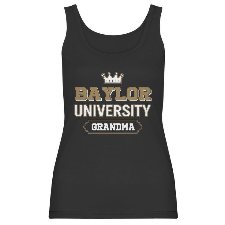 Baylor University Grandma Great Gift For Grandparents Women Tank Top