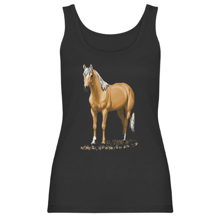 Beautiful Palomino Quarter Horse Women Tank Top