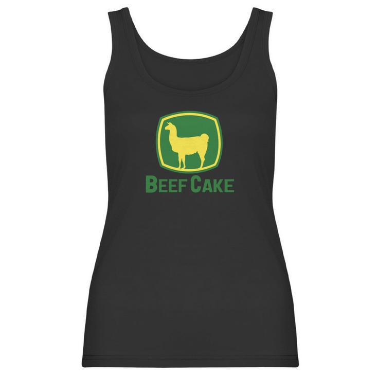 Beefcake Merchandise Googan Squad Beef Cake Llama Women Tank Top