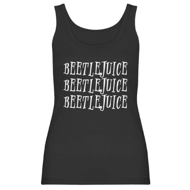 Beetlejuice Beetlejuice Beetlejuice Halloween Summon Women Tank Top