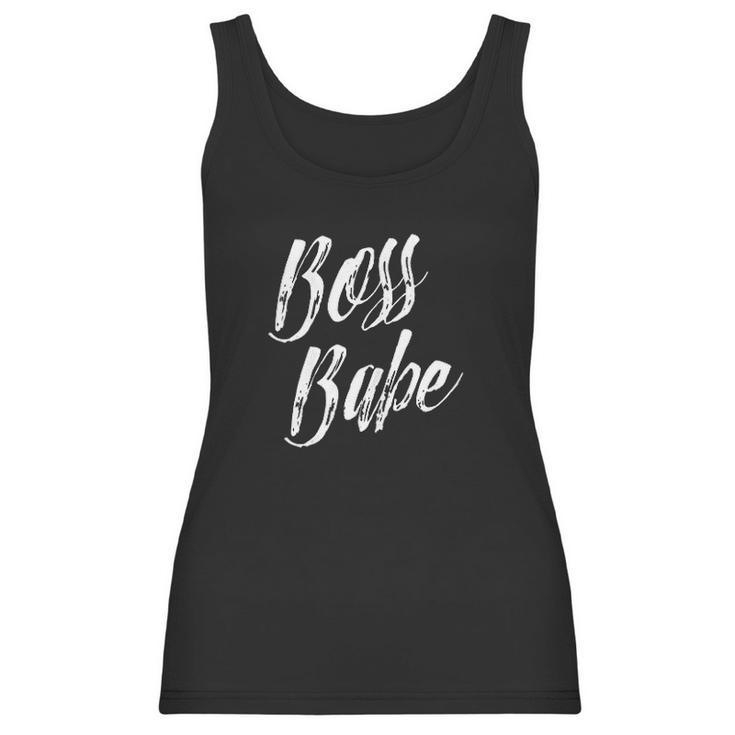 Boss Babe Female Boss Boss Day Gift For Women Women Tank Top