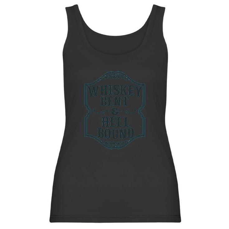 Bourbon Bound Whiskey Bent Women Tank Top