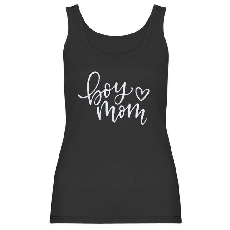 Boy Mom Mama Life Funny Graphic Women Tank Top