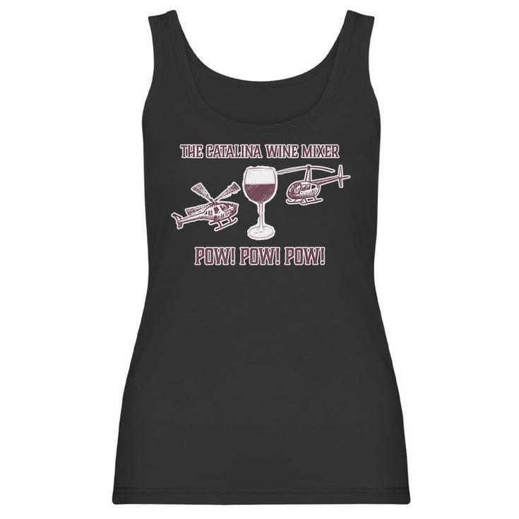 The Catalina Wine Mixer Wine Lover Tee Wine Women Tank Top