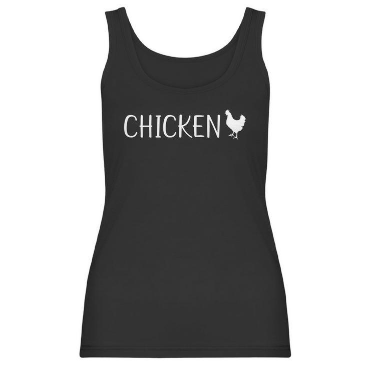 Chicken Logo For Farming Women Tank Top