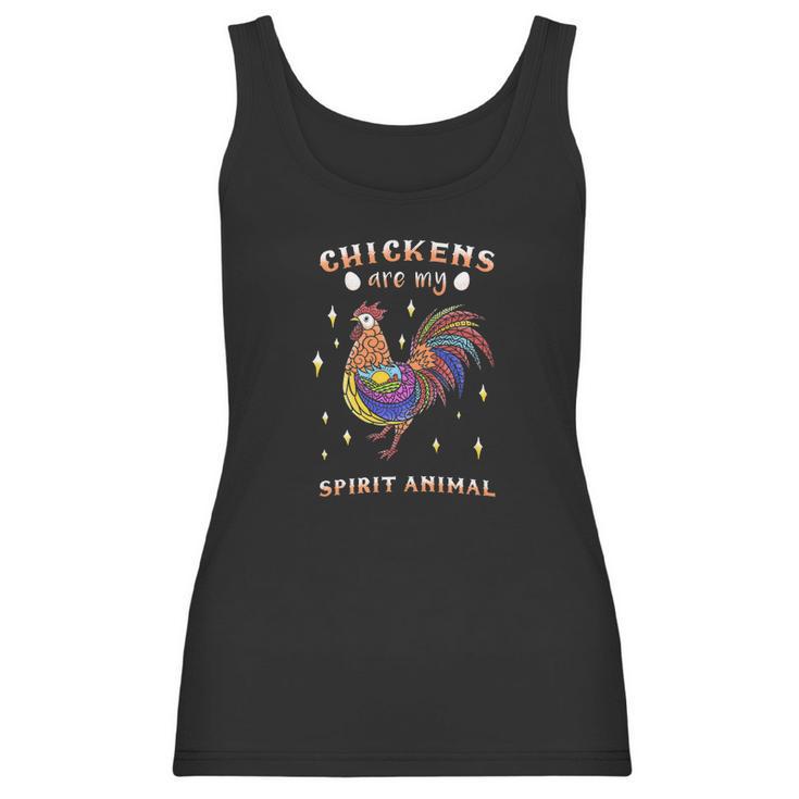 Chickens Are My Spirit Animal  Farm Love Egg Women Tank Top