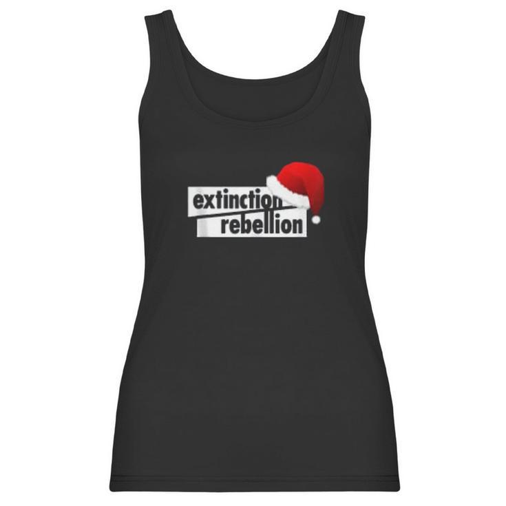 Christmas Extinction Rebellion Climate Change Women Tank Top