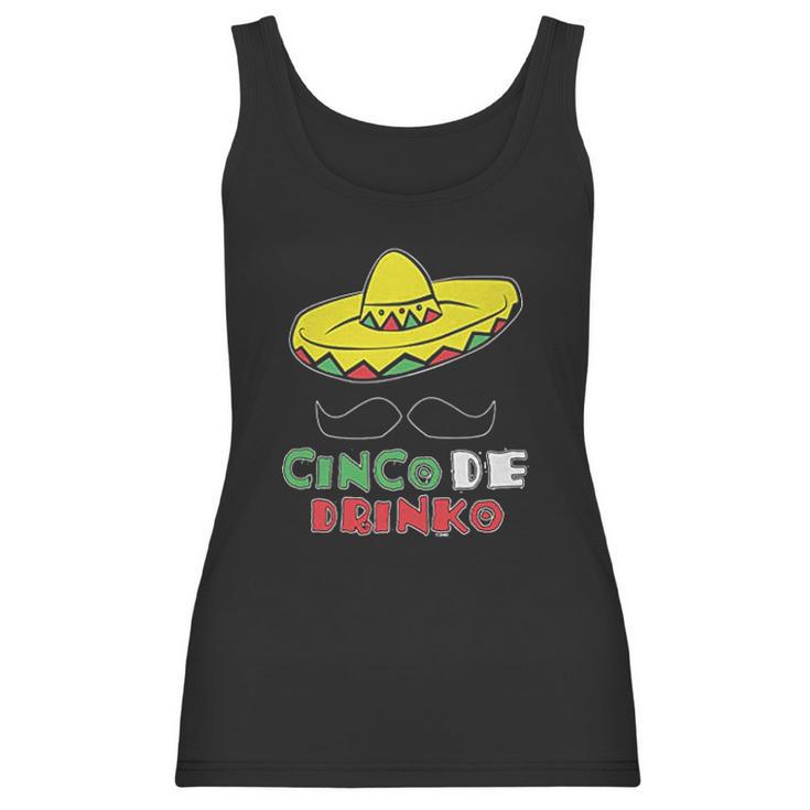 Cinco De Drinko  Cinco De Mayo Tequila Women Tank Top