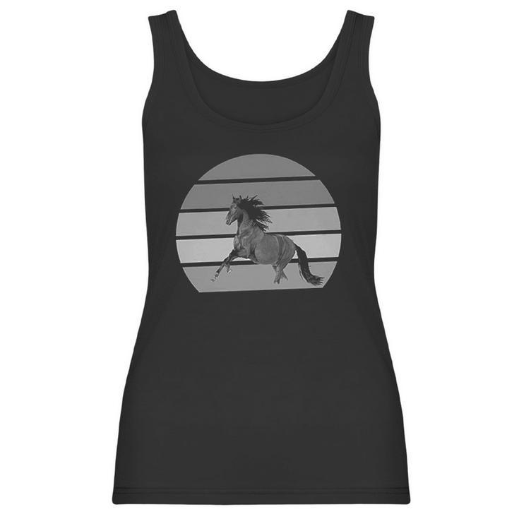 Classic Fine Horse Logo Women Tank Top