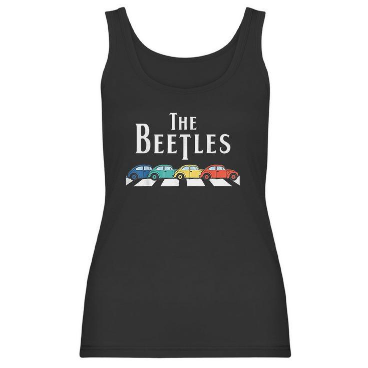 Classic Vintage Buggy Car The Beetles Old Bugs Lover Women Tank Top