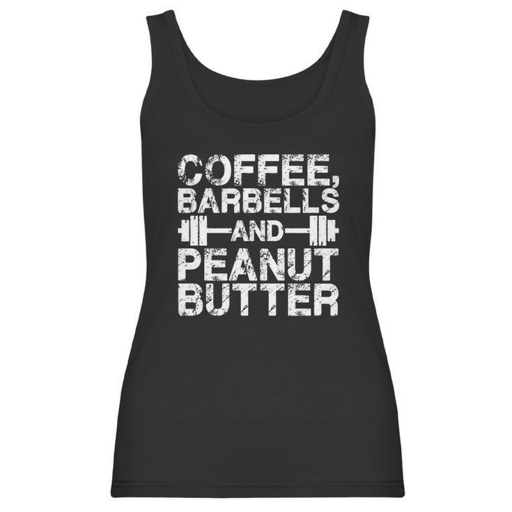 Coffee Barbells And Peanut Butter T-Shirt_1 Women Tank Top