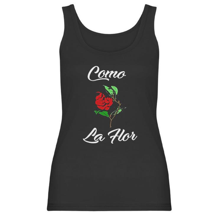 Como La Flor Like A Flower Women Tank Top