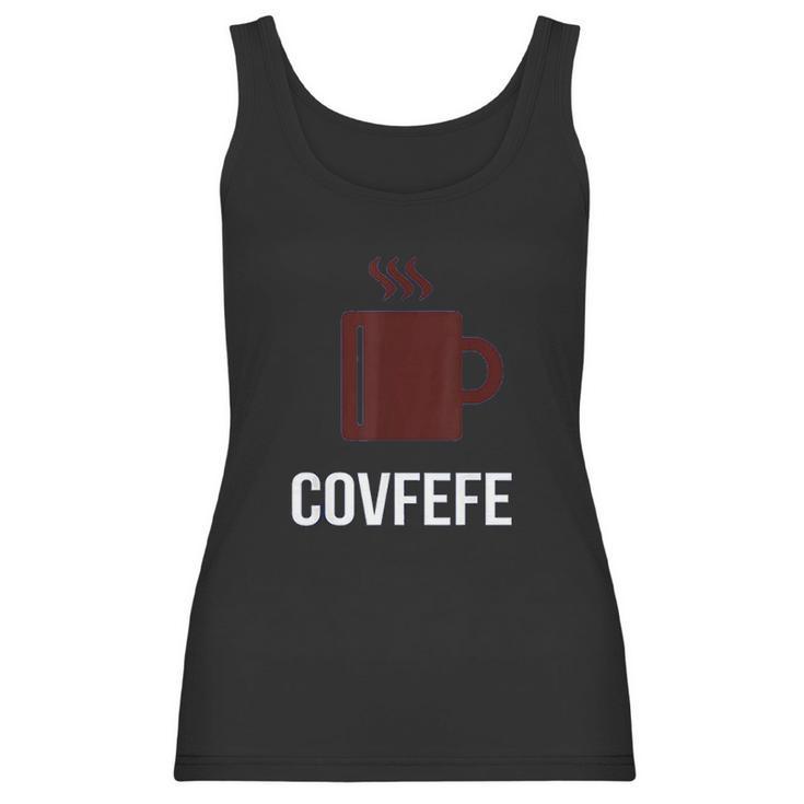 Covfefe Coffee Meme Women Tank Top