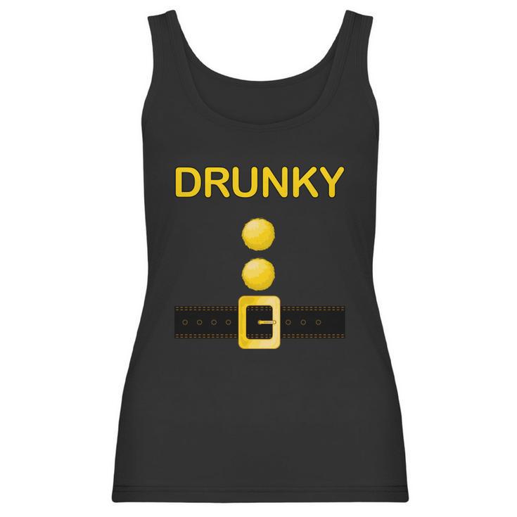 Cute Halloween Funny Halloween Day Drunky Dwarf Costume Women Tank Top