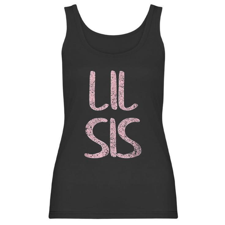 Cute Matching Siblings Brother Sister Gift Lil Sis Women Tank Top